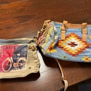 Colorful Patterned Tote Bag